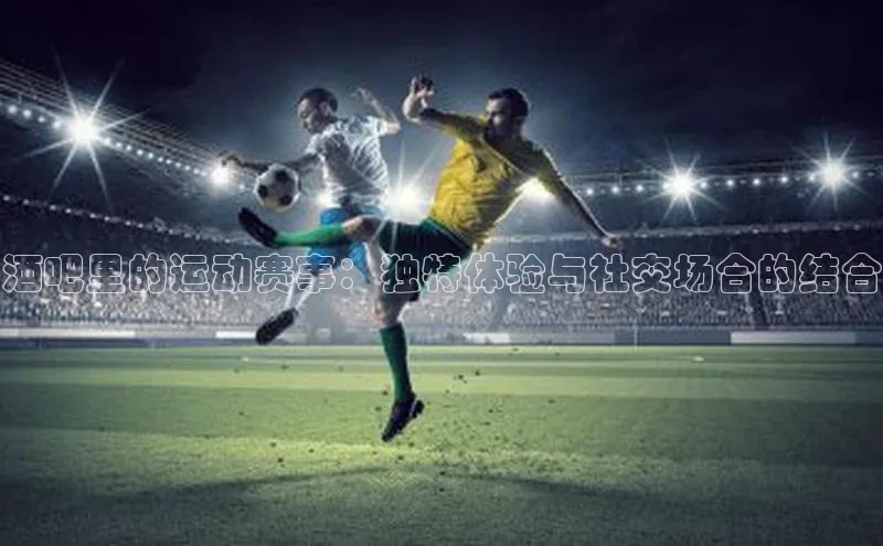 酒吧里的运动赛事：独特体验与社交场合的结合